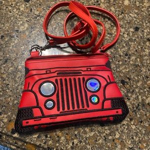 Jeep purse red